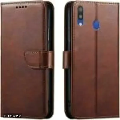 Gunvar India Premium Leather Flip Cover Compatible Model Samsung Galaxy M20