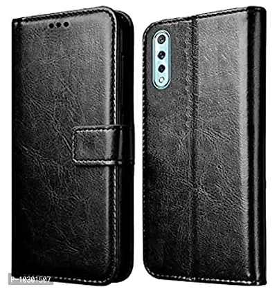 Gunvar Premium Leather Flip Cover Vivo S1/Z1x