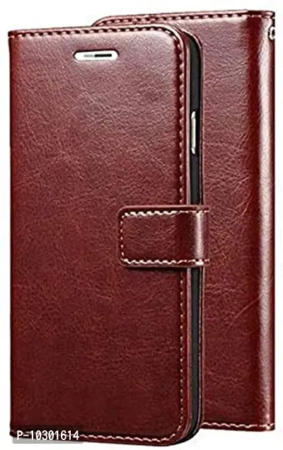 Gunvar Premium Leather Flip Cover Vivo Y53/Y53i