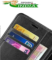 Gunvar India Premium Leather Flip Cover Oppo A55/A16/A53s/A74 5G-thumb2