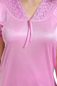 Women dhoti top nightsuit ( Pink)-thumb2