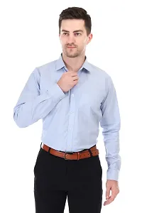 Classic Cotton Solid Formal Shirt for Men-thumb3