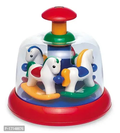 Multicolor Plastic Spin pony Toy-thumb2