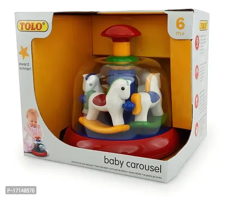 Multicolor Plastic Spin pony Toy-thumb3