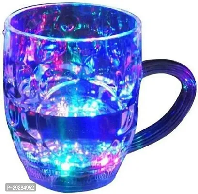 Magic Color Cup with LED Light Party Mug,(Light Mug Pack of 1), Capacity 250 ml-thumb0