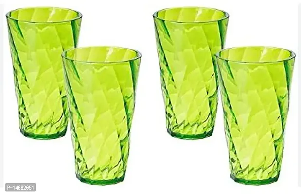 Plastic Water Glass Set For Kitchen Use