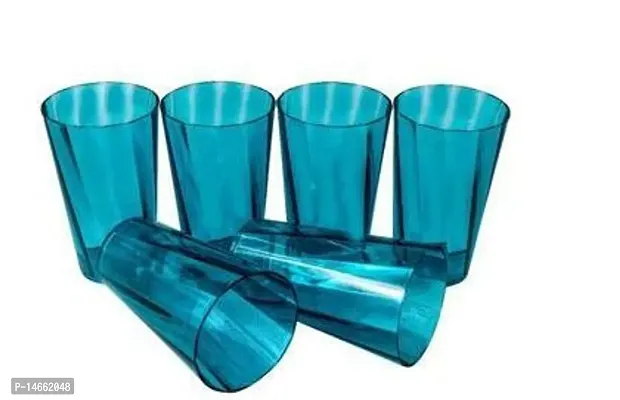 Plastic Water Glass Set For Kitchen Use