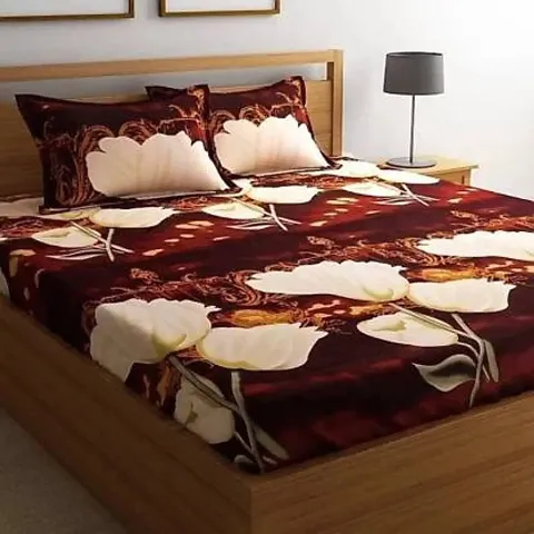 Uniquestyletrader Home d?cor Soft Polyster Attractive bedsheet