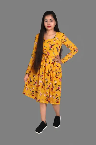 Classic Crepe Dress for Women