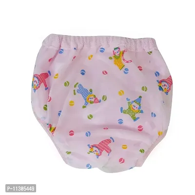 Da Anushi Reusable & Waterproof PVC Plastic Diaper Joker Panties/Diaper Padded Baby Nappy Panties/Training Pants with Inner & Outer Soft Plastic- Pack of 6 (Small) (Multicolor), 0 Months-3 Months-thumb4