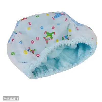 Da Anushi Reusable & Waterproof PVC Plastic Diaper Joker Panties/Diaper Padded Baby Nappy Panties/Training Pants with Inner & Outer Soft Plastic- Pack of 3 (Small) (Multicolor)-thumb3