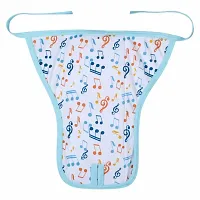 Da Anushi Printed Cotton Hosiery Washable & Reusable Adjustable Cloth Diaper Nappy With Insert Cushioned Padded Langot Nappy Tying Langot For Babies- Pack of 5 (Medium, Multicolor)-thumb4