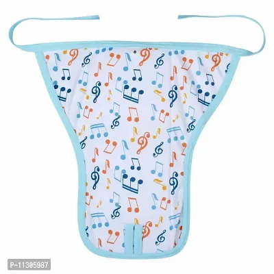 Da Anushi Printed Cotton Hosiery Washable & Reusable Adjustable Cloth Diaper Nappy With Insert Cushioned Padded Langot Nappy Tying Langot For Babies- Pack of 5 (Medium, Multicolor)-thumb5