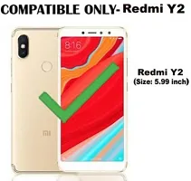 Flip Cover for Mi Redmi Y2 Brown Dual Protection-thumb1