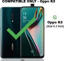 A Flip Cover for OPPO K3 Brown Dual Protection-thumb1