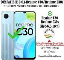 A Flip Cover for Realme Narzo 50i Prime Brown Dual Protection-thumb1