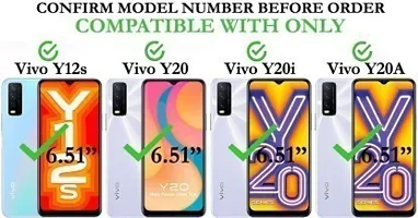 A Flip Cover for Vivo Y20G 2021 Brown Dual Protection-thumb1