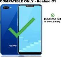 A Flip Cover for Realme C1 Brown Dual Protection Pack of 1-thumb1