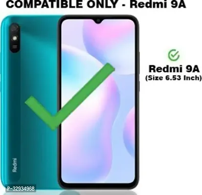 Flip Cover for Mi Redmi 9A Blue Dual Protection-thumb2