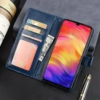 Stylish Artificial Leather Flip Cover for Vivo Y35, V2205,y35, Vivo Y35-thumb2