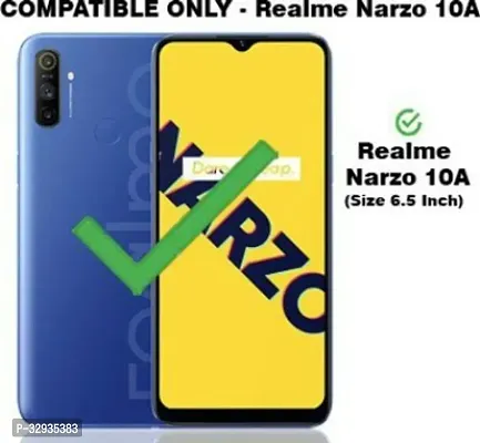 A Flip Cover for Realme Narzo 10A Brown Dual Protection Pack of 1-thumb2