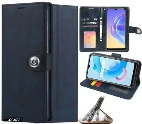 A Flip Cover for REALME C63 Blue-thumb0