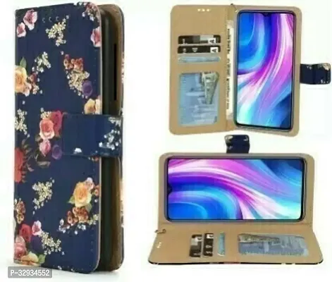 A Flip Cover for vivo Y21G Blue-thumb0