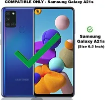 A Flip Cover for Samsung Galaxy A21s Blue-thumb1