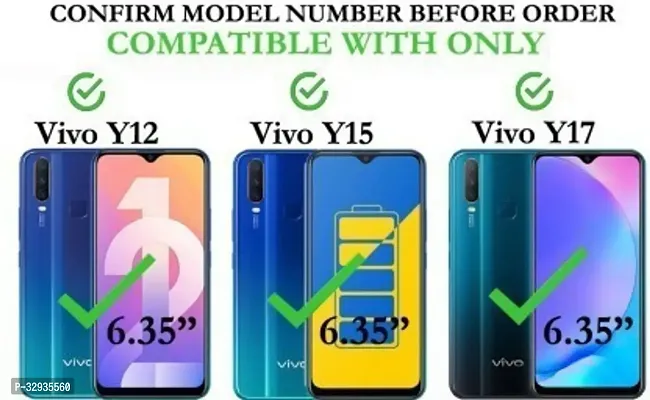 A Flip Cover for Vivo Y12 Brown Dual Protection-thumb2