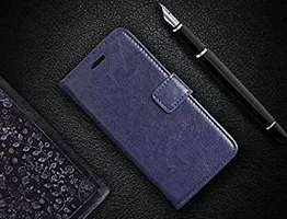 Stylish Artificial Leather Flip Cover for Vivo Y35, V2205,y35, Vivo Y35-thumb4