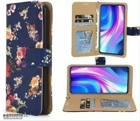 A Flip Cover for Samsung M01 Core Blue-thumb0