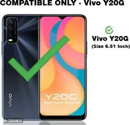 A Flip Cover for Vivo Y20G Blue Dual Protection-thumb2