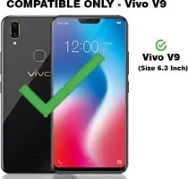 A Flip Cover for Vivo V9 Brown Dual Protection-thumb1