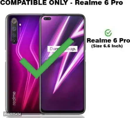 A Flip Cover for Realme 6 Pro Brown Dual Protection-thumb2