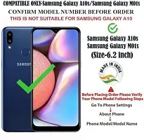 A Flip Cover for Samsung Galaxy A10s Blue Dual Protection-thumb1