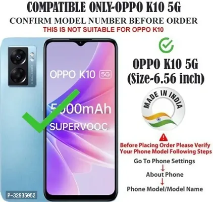 Flip Cover for OPPO K10 5G Oppo A57 OPPO A77 Realme Narzo 50 5G Blue-thumb2