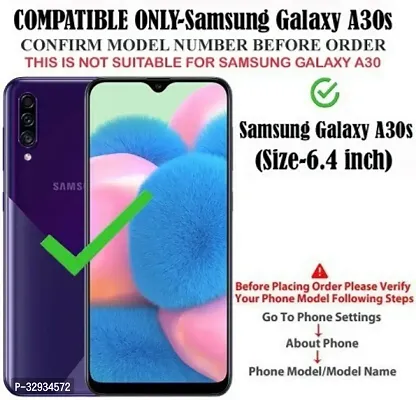 A Flip Cover for Samsung Galaxy A30s Blue-thumb2