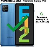 A Flip Cover for Samsung Galaxy F12 Blue-thumb3