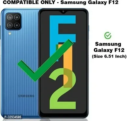 A Flip Cover for Samsung Galaxy F12 Blue-thumb4