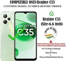 A Flip Cover for Realme C35 Blue-thumb3