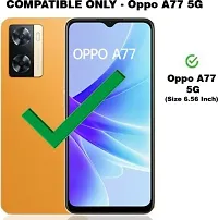 Flip Cover for OPPO A77  OPPO K10 5G Oppo A57 Realme Narzo 50 5G Brown-thumb1