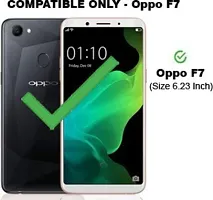 A Flip Cover for OPPO F7 Brown Dual Protection-thumb1