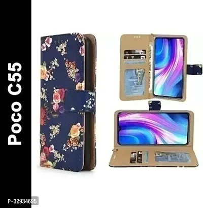 Flip Cover for Poco C55MZB0DDLIN Blue-thumb0