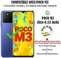 A Flip Cover for Poco M3 Blue Dual Protection-thumb1