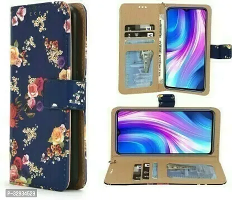 A Flip Cover for Samsung Galaxy A12 Blue-thumb0