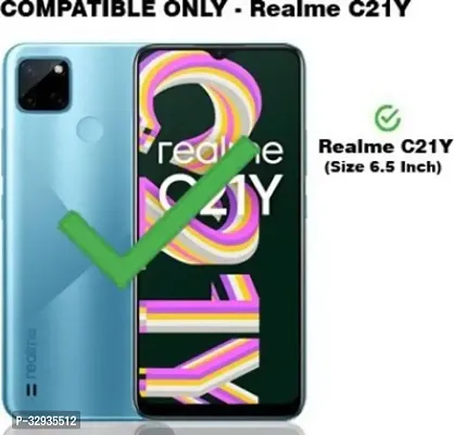 A Flip Cover for Realme C21Y Brown Dual Protection-thumb2