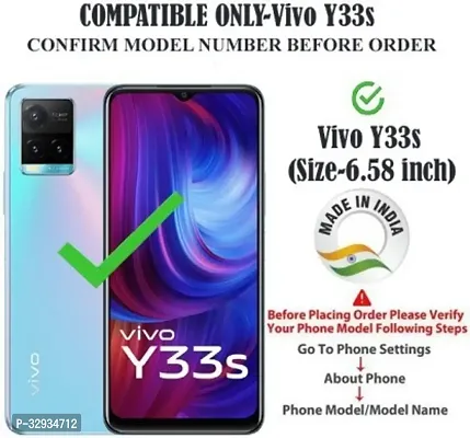 A Flip Cover for Vivo Y33s 5G Blue-thumb4