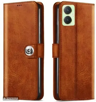 Flip Cover for vivo Y27 Brown-thumb0