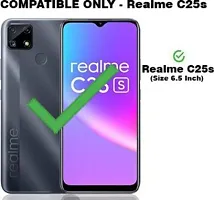 A Flip Cover for Realme C25s Brown Dual Protection-thumb1