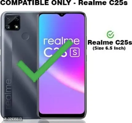 A Flip Cover for Realme C25s Brown Dual Protection-thumb2